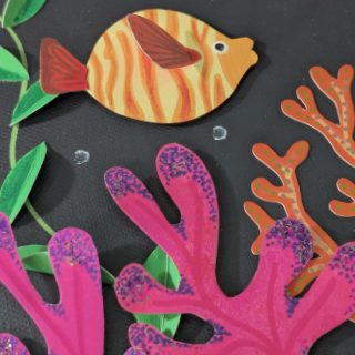 atelier solo 11 13 ans fonds marin et raie zoom poisson