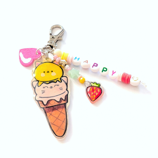PORTE CLE KAWAII entier 510-510px porte-clé kawaii happy DIY atelier enfant